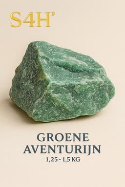 S4H Groene Aventurijn Brok – Edelsteen voor Geluk en Voorspoed