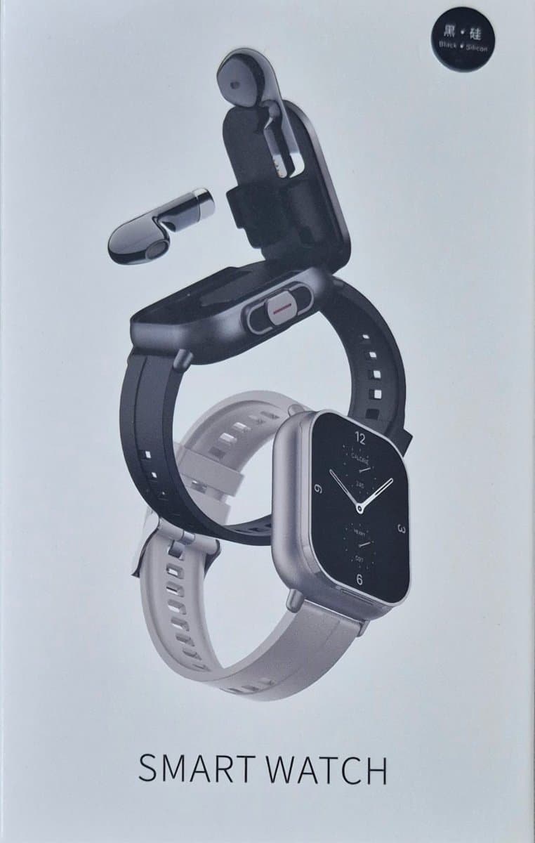 S4H SMARTWATCH MET OORDOPJES EN IOS ANDROID