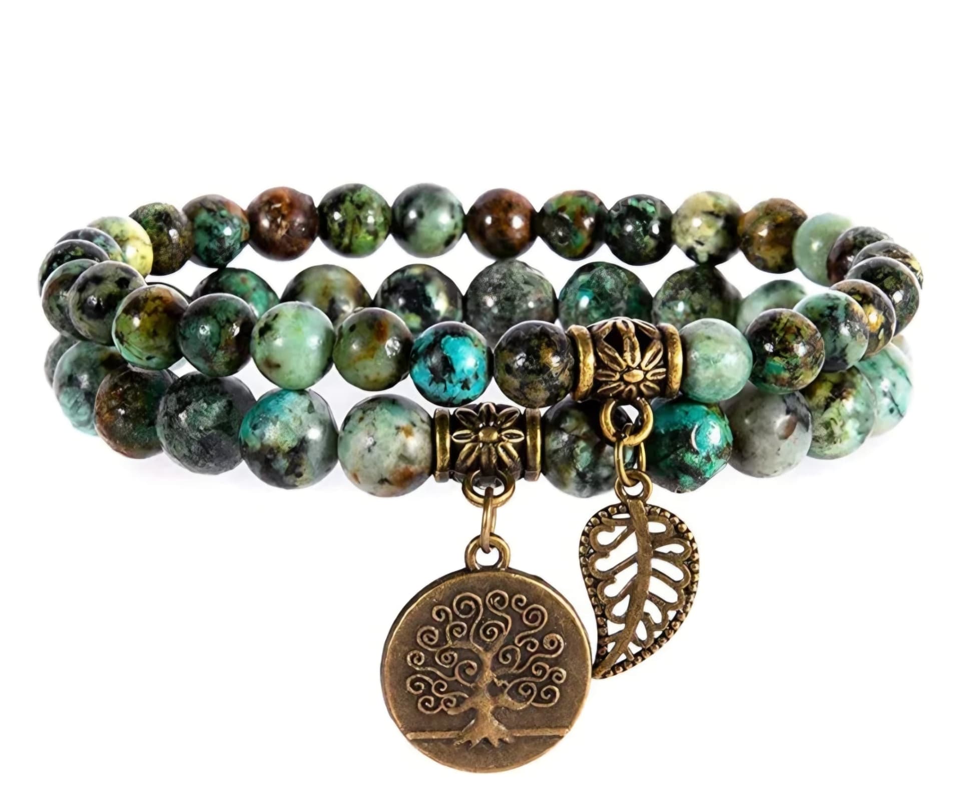 S4H Amazoniet Buddha Armband – Edelsteen voor Rust en Balans