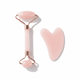 Gezichtsroller & Gua Sha Set – Rozenkwarts | S4H
