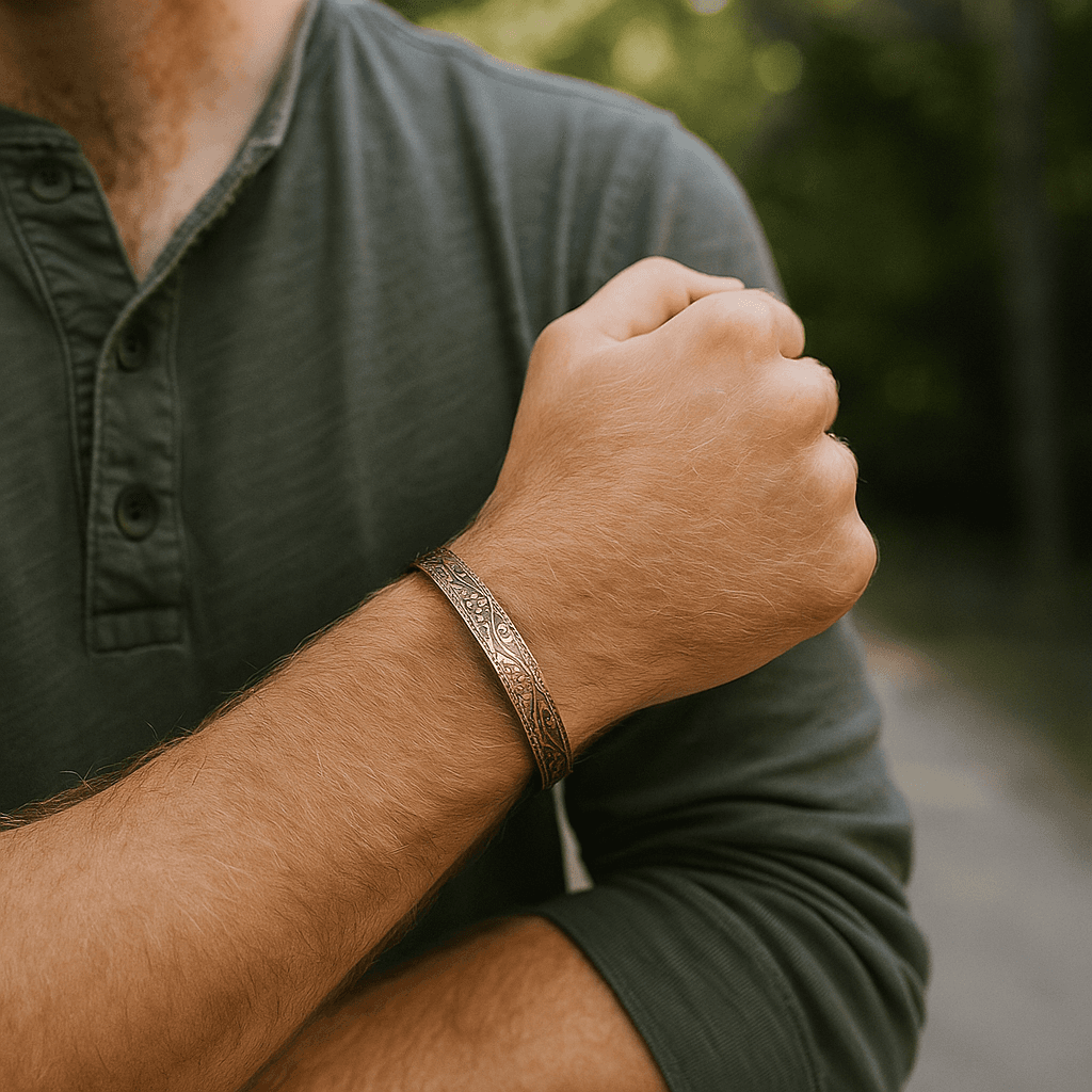 S4H Magnetische Koperen Armband met 3 Magneten – Unisex