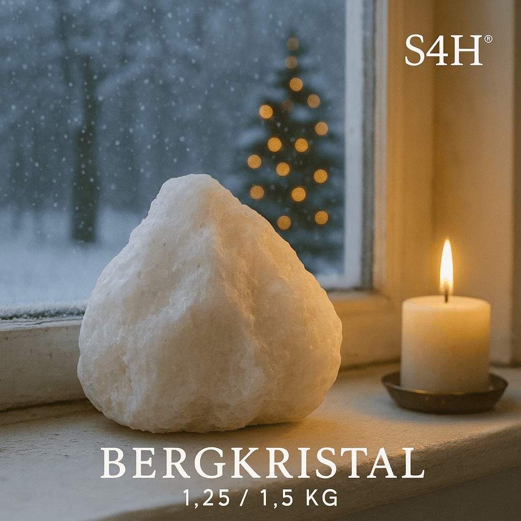 S4H -Bergkristal Ruwe Edelsteen Brok 1,25 – 1,5 KG