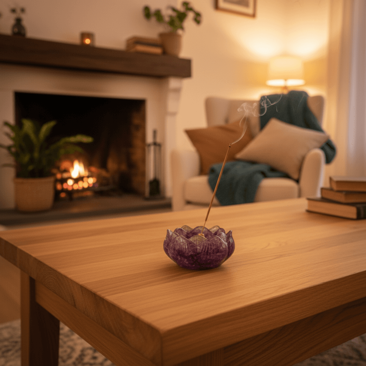 S4H Rozenkwarts Wierook Set – Edelsteen voor Liefde en Zelfacceptatie