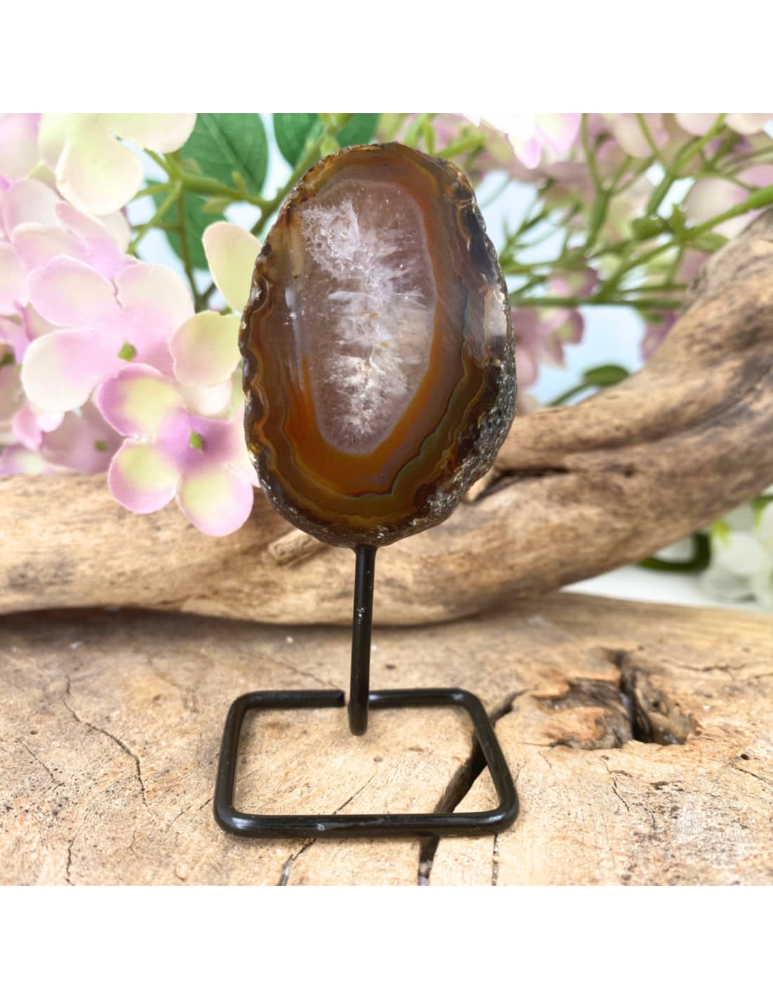 Agaat op voet mini nr.16