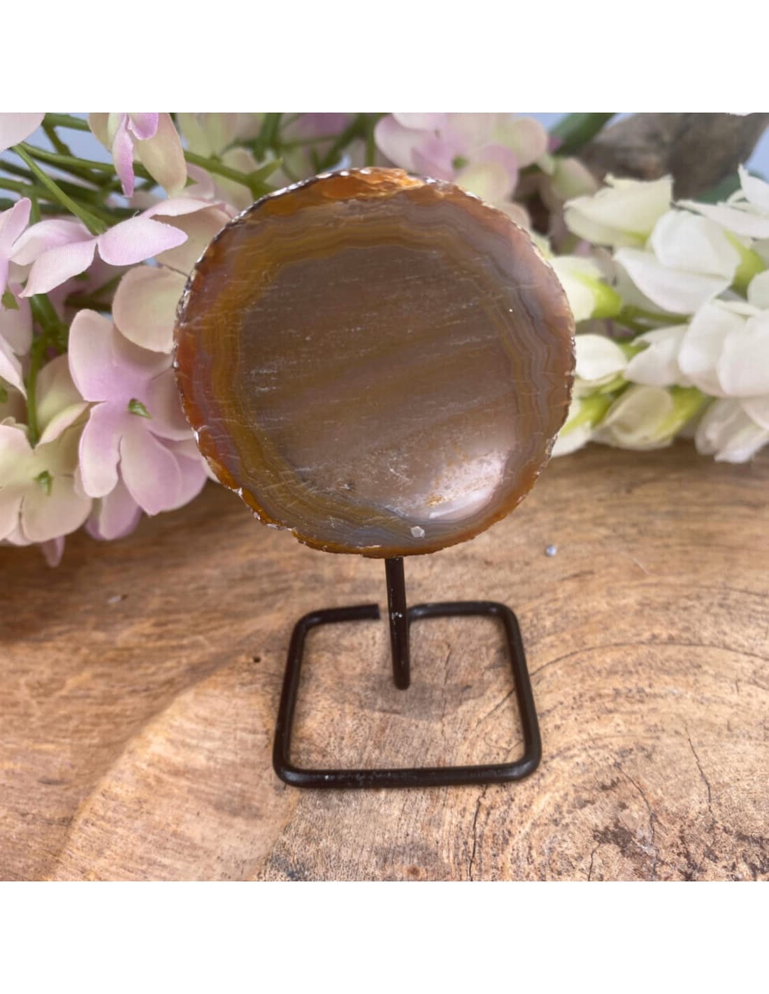 Agaat op voet mini nr.18