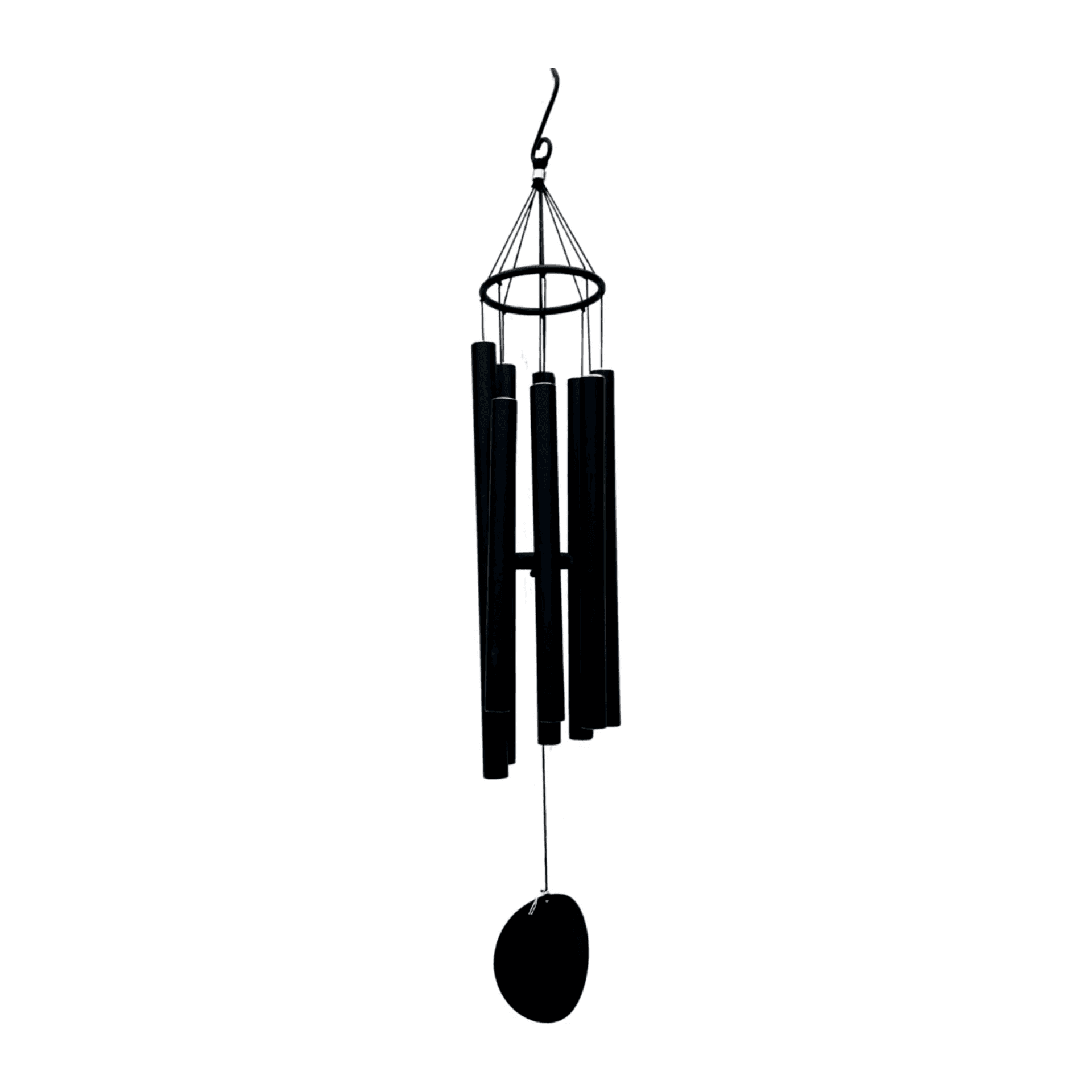 Zwarte Windgong – Orgel Toonladder “Pureness” | 95 cm | Zuivere Klank voor Rust & Harmonie